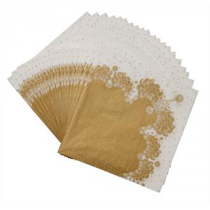 Party Porcelain Gold Napkin