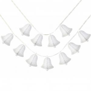 Decadent Decs White Bell Honeycomb Garland