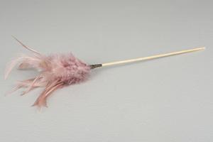 Old Pink on Stick - Feather Romance