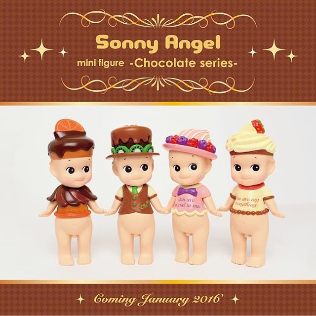 Sonny Angel Chocolate Series 2016 - öppnade