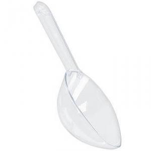Candy Buffet Plastic Scoop Clear