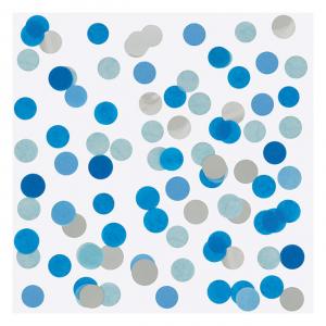 Tissue & Foil Confetti - Blue