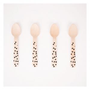 Wooden Spoons - Black Bows
