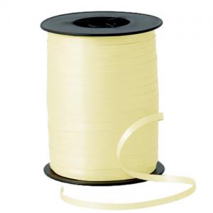 Ivory Curling Ribbon - ballong-/presentsnöre