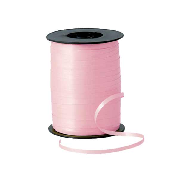 Pink Curling Ribbon - ballong-/presentsnöre