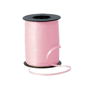 Pink Curling Ribbon - ballong-/presentsnöre