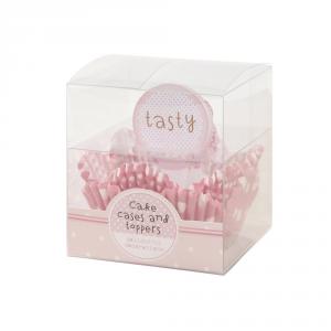 Pink N Mix Cake Cases & Toppers