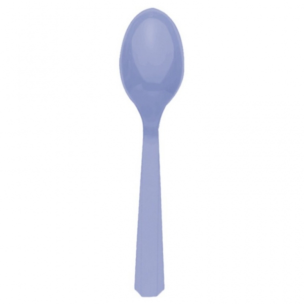 Hydrangea Lilac Party Plastic Spoons