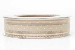 Sand Dot Ribbon 25 mm