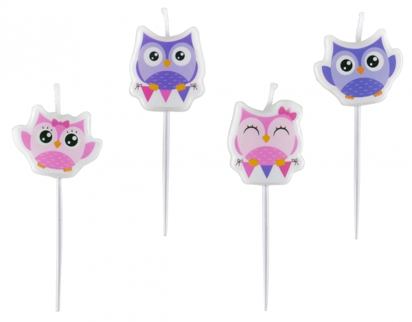 Owl Mini-Figurene Candles