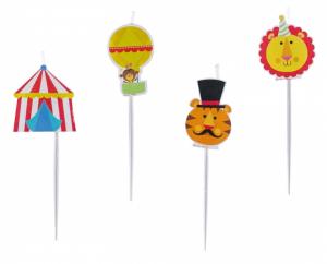 Fisher-Price® Circus Mini Figurine Candles