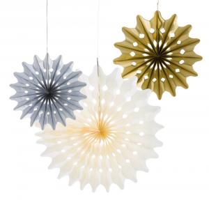 Decadent Decs Metallic Fans