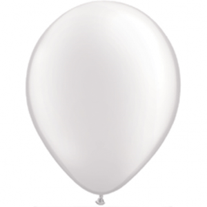Pearl White Balloons