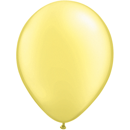 Pearl Lemon Chiffon Balloons