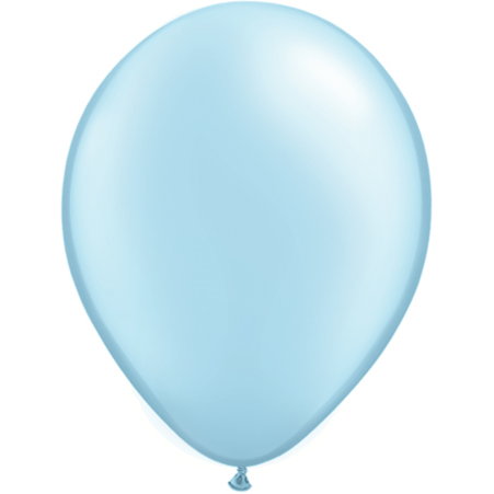 Pearl Sky Blue Balloons