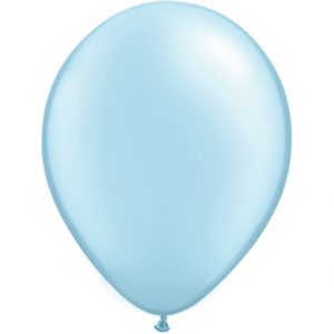 Pearl Sky Blue Balloons