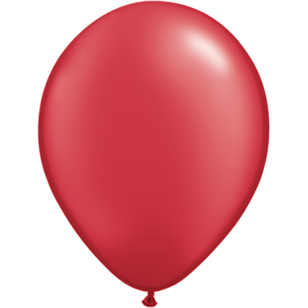Pearl Ruby Red Balloons