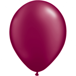 Pearl Burgundy Balloons