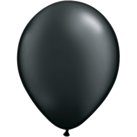 Pearl Onyx Black Balloons
