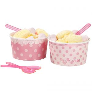 Pink N Mix Bowl & Spoons