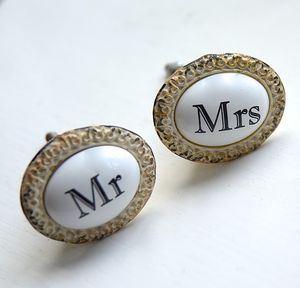 Boudoir Mr & Mrs Drawer Knob Assorted - knoppar