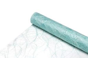 Sizoweb Baby Blue Mint - ljusblå/mint dekorväv