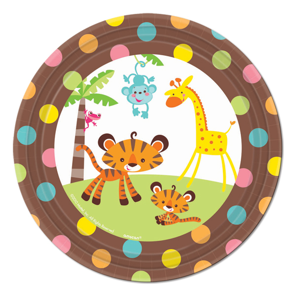 Fisher-Price® Welcome Baby Dessert Plates