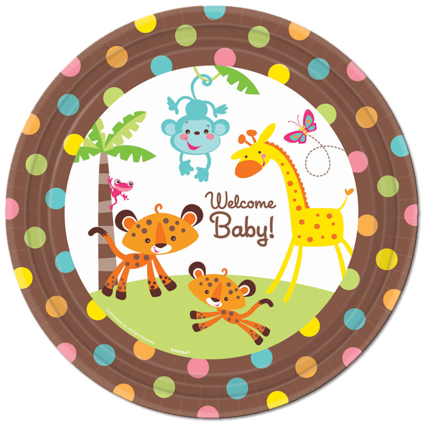 Fisher-Price® Welcome Baby Plates