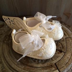 Baby Romano Ivory Shoes