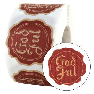 Julsigill "God Jul" 48 mm