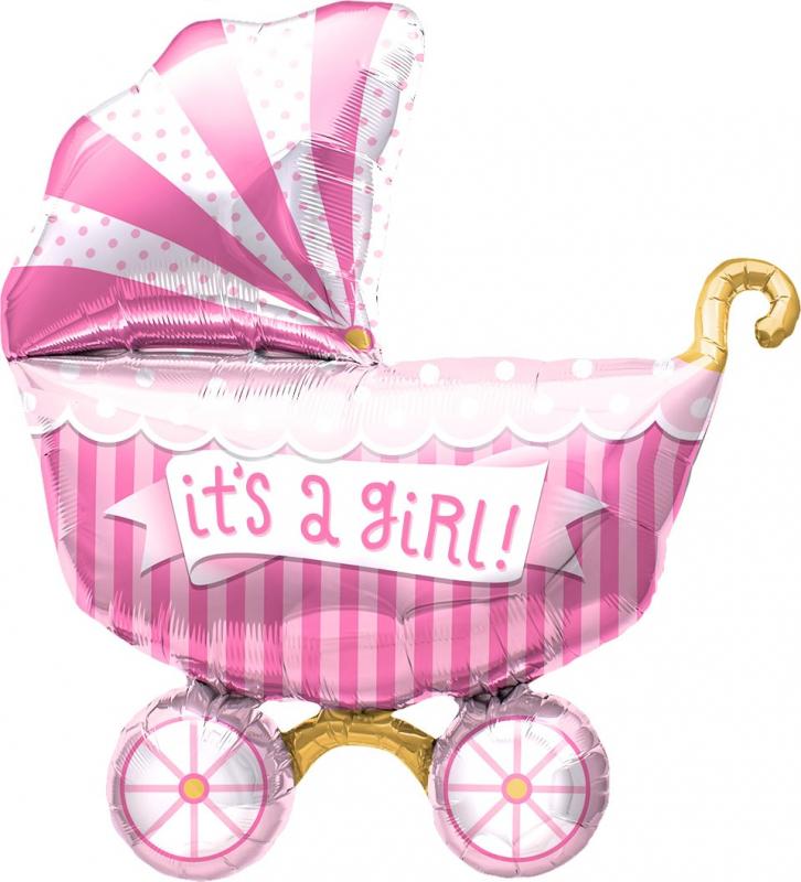 It's a Girl Buggy - rosa barnvagn