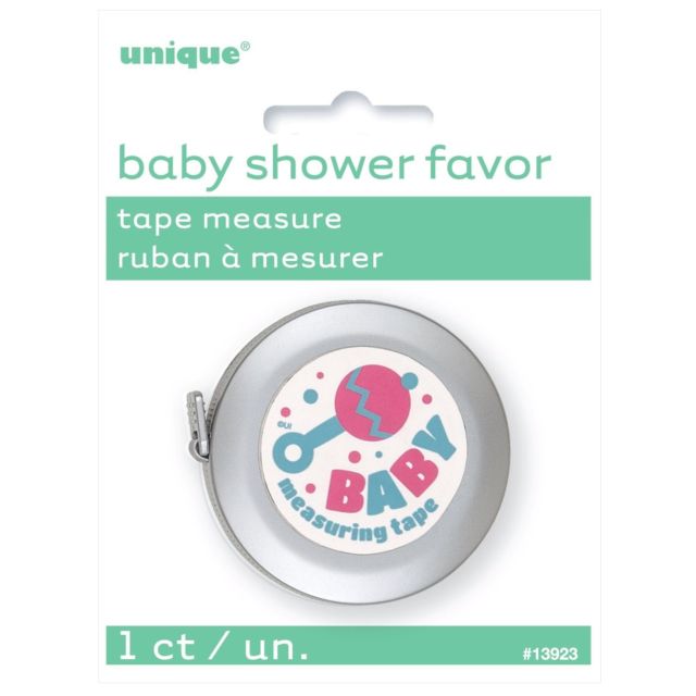 Baby Shower Tape Measure Favor - måttband