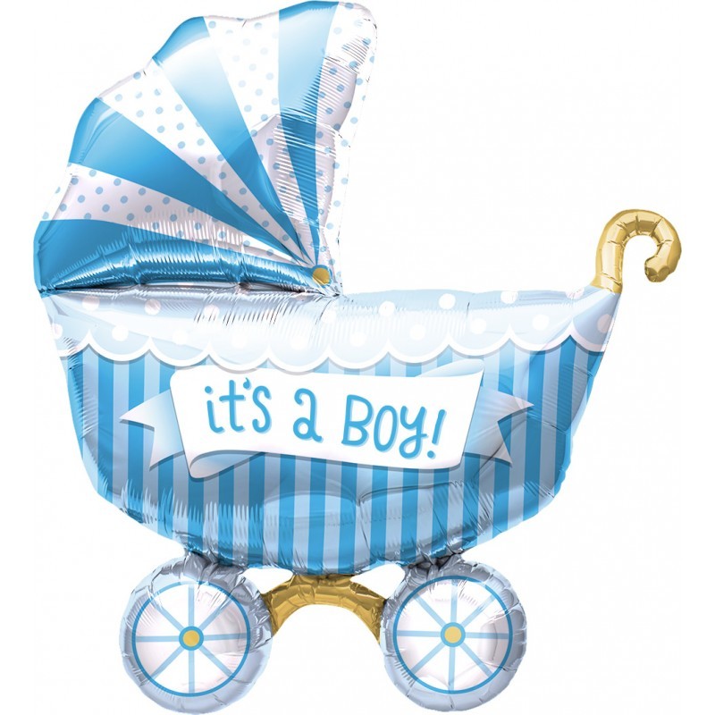 It's a Boy Buggy - blå barnvagn