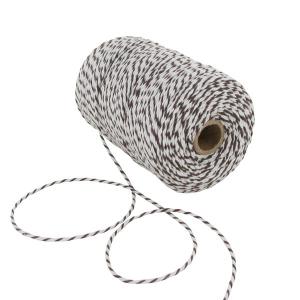 Brown/White Cotton Yarn 200 m