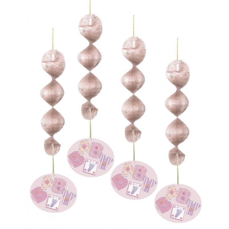 Hanging Decorations Baby Stitching Pink