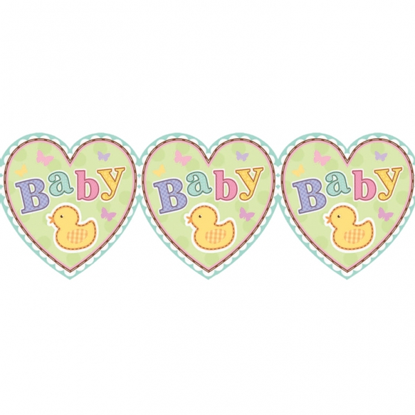 Tiny Bundle Printed Paper Garland