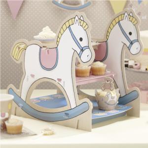 Rocking Horse 3 Tier Cake Stand - Rock-a-bye Baby