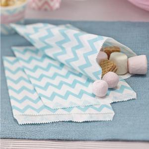 Candy Bags Mint Green - Chevron Divine