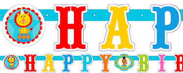 Fisher-Price® Circus Letter Banner
