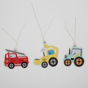 Illustrated Trucks Gift Tags - etiketter
