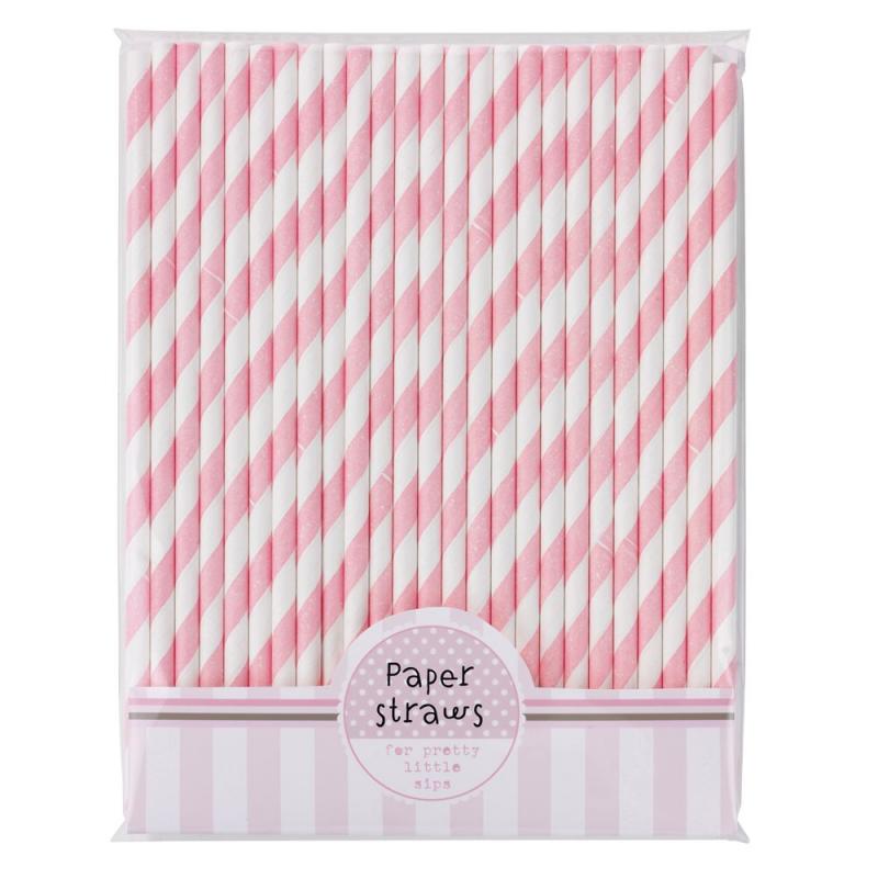 Pink N Mix Paper Straws