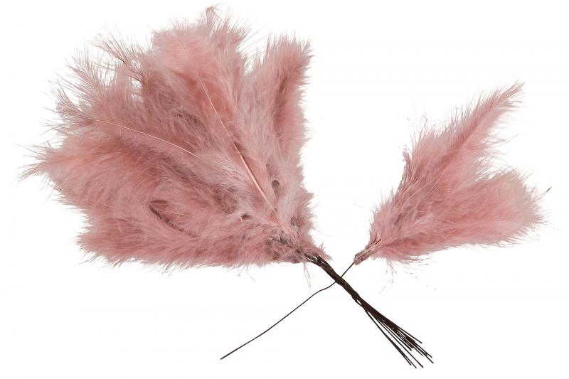 Old Pink Duster 12 st - Feather Romance