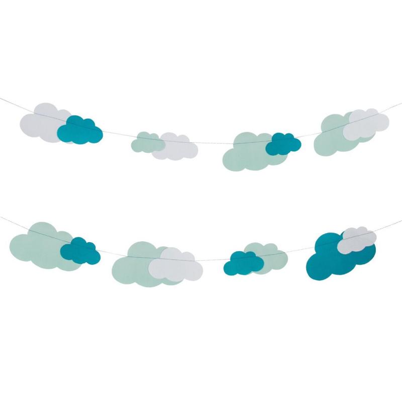 Paper Garland - Clouds