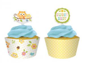 Happi Tree Cupcake Wraps & Picks
