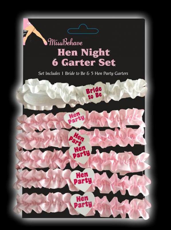Hen Night Garters - strumpeband för möhippan