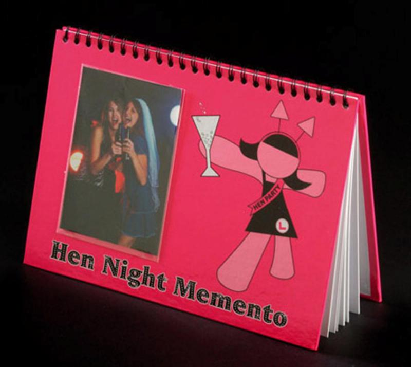 Hen Night Memento Book - minnesbok för möhippan