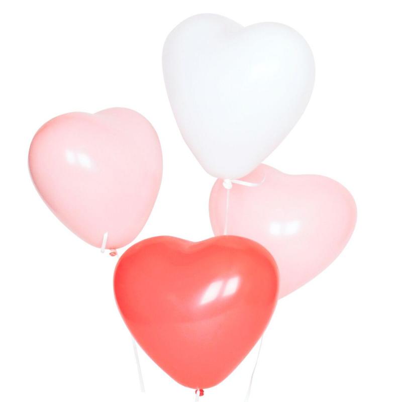 Pink Heart Mix Balloons