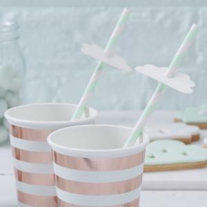 Cloud Paper Straws - Hello World