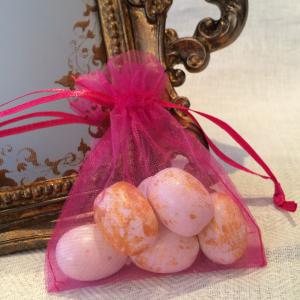 Fushsia Organza Gift Bags - ceriserosa organzapåsar