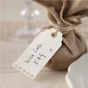 Ivory Luggage Tags - Vintage Affair